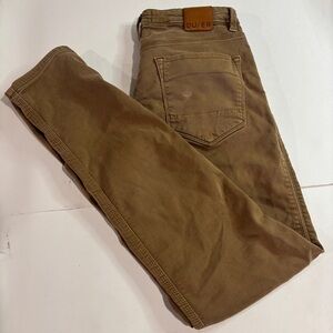 DU/ER Duer Mens N2X Relaxed Taper Mens Pants Jeans Tan Sz 32x32
